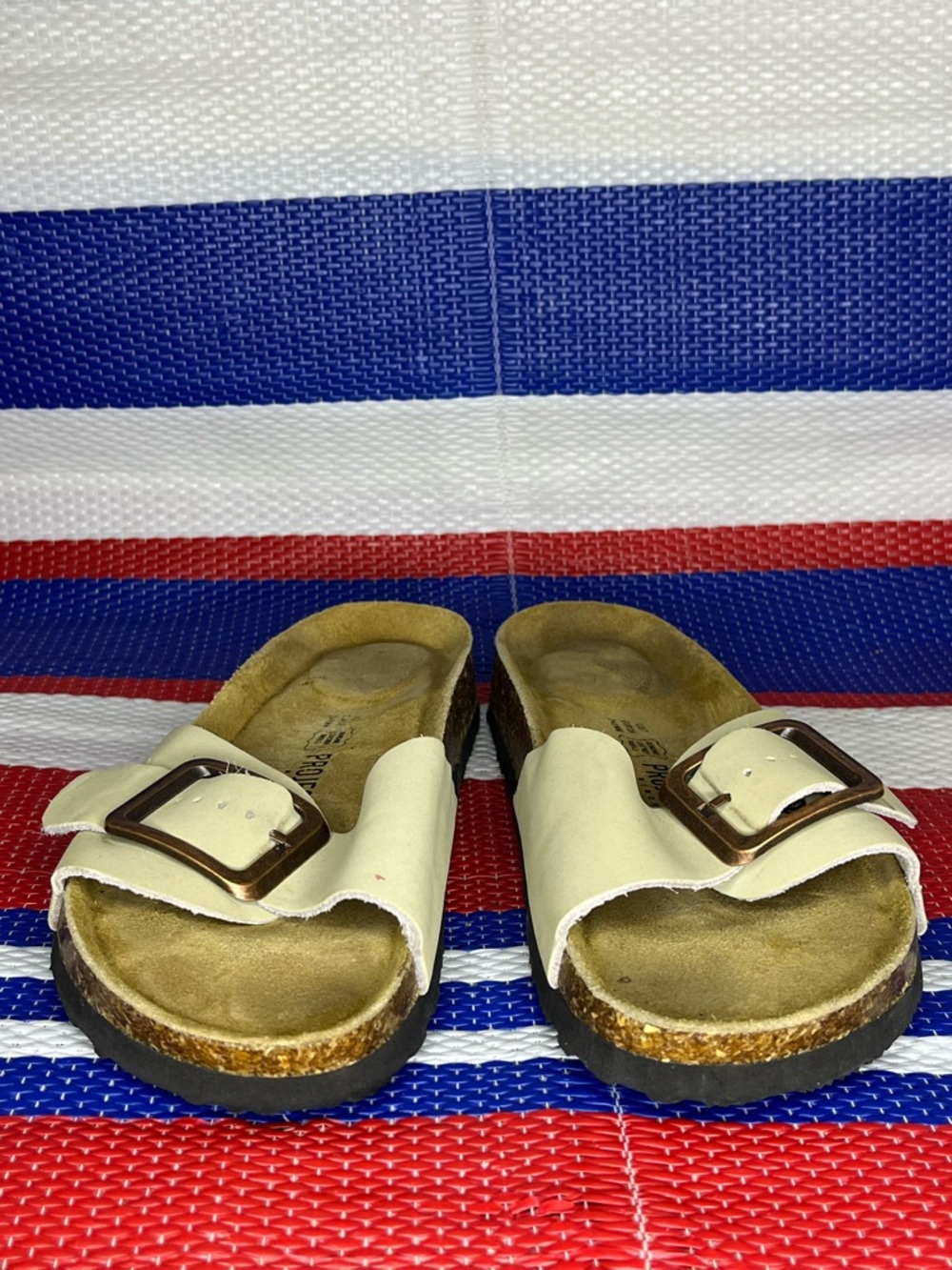 Women’s Project Cloud Birkenstock Style Madrid Big Buckle Comfort Slides Sandals - Picture 13 of 14